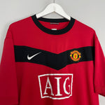 Shop 2009/10 MANCHESTER UNITED BERBATOV #9 HOME SHIRT (XXL) NIKE, classic football shirts, vintage football shirts & retro soccer jerseys at Cult Kits