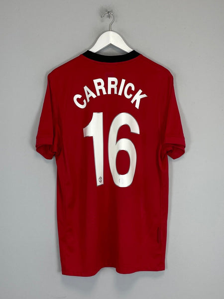 2009/10 MANCHESTER UNITED CARRICK #16 HOME SHIRT (L) NIKE – Cult Kits