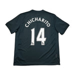 Buy 2009/10 MANCHESTER UNITED CHICHARITO 14 AWAY SHIRT (XL) NIKE ~ Free worldwide shipping available ~ Authentic Vintage Football Shirts from Cult Kits