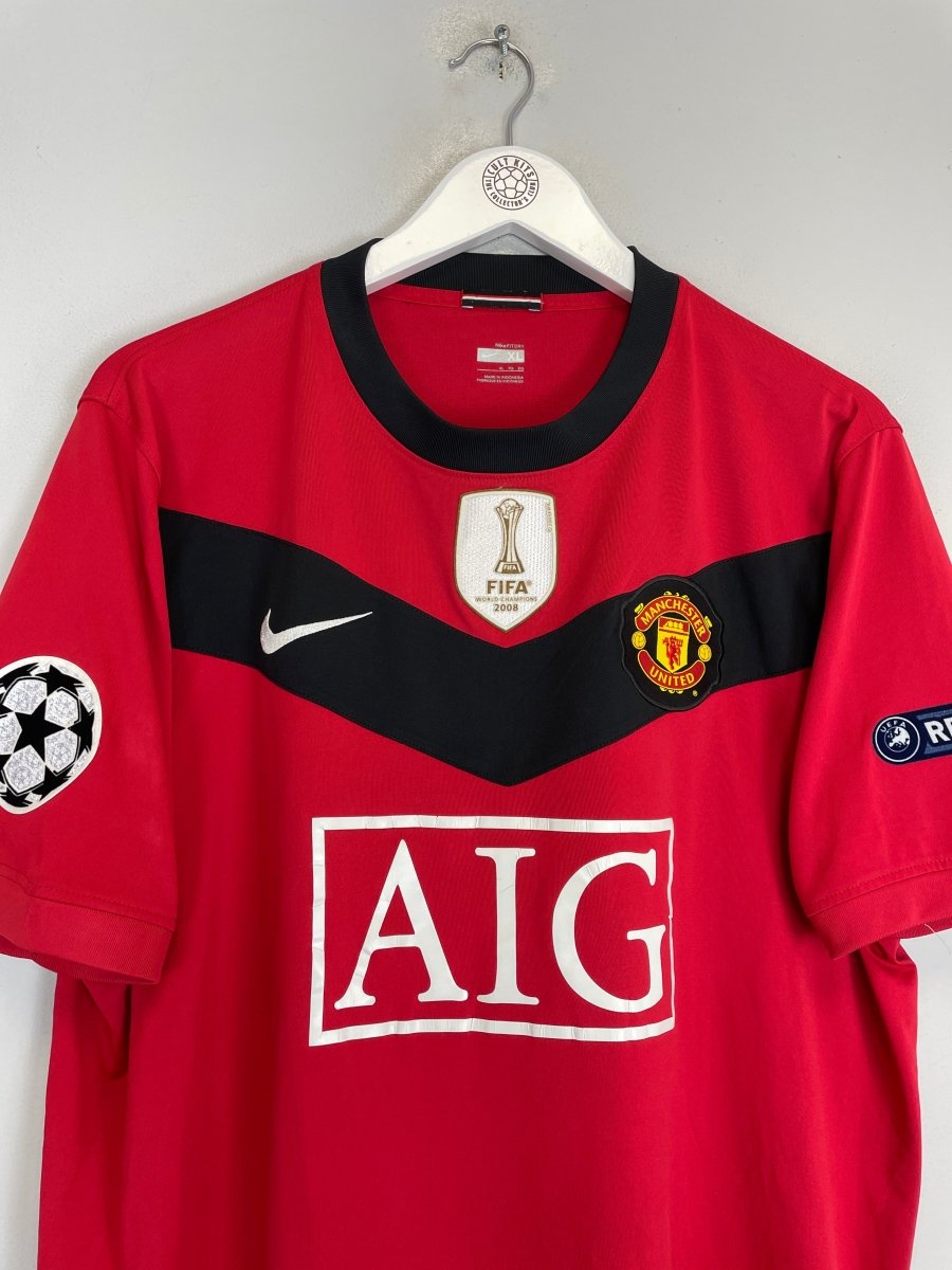 2009/10 MANCHESTER UNITED GIGGS 11 C/L HOME SHIRT (XL) NIKE - Cult Kits - XL - Buy Vintage Football Shirts, Authentic Retro Football Shirts For Sale, Classic Football Shirts & Soccer Jersey