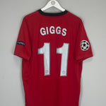 2009/10 MANCHESTER UNITED GIGGS 11 C/L HOME SHIRT (XL) NIKE - Cult Kits - XL - Buy Vintage Football Shirts, Authentic Retro Football Shirts For Sale, Classic Football Shirts & Soccer Jersey