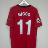 2009/10 MANCHESTER UNITED GIGGS 11 C/L HOME SHIRT (XL) NIKE - Cult Kits - XL - Buy Vintage Football Shirts, Authentic Retro Football Shirts For Sale, Classic Football Shirts & Soccer Jersey
