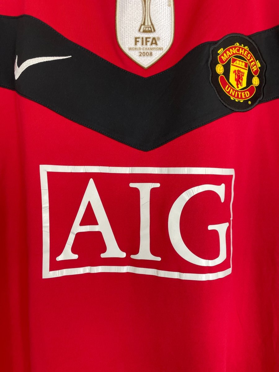 2009/10 MANCHESTER UNITED GIGGS 11 C/L HOME SHIRT (XL) NIKE - Cult Kits - XL - Buy Vintage Football Shirts, Authentic Retro Football Shirts For Sale, Classic Football Shirts & Soccer Jersey