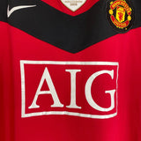 2009/10 MANCHESTER UNITED GIGGS 11 C/L HOME SHIRT (XL) NIKE - Cult Kits - XL - Buy Vintage Football Shirts, Authentic Retro Football Shirts For Sale, Classic Football Shirts & Soccer Jersey