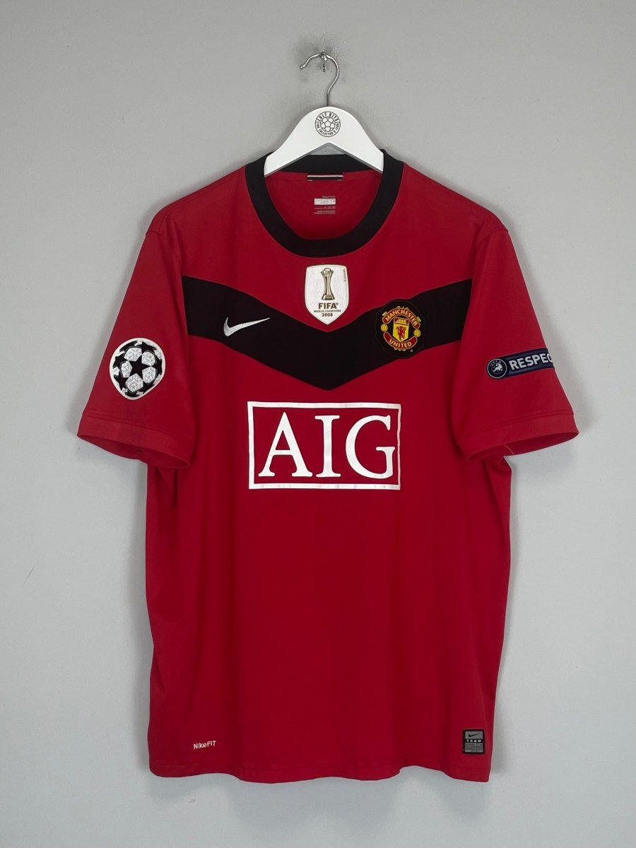 2009/10 MANCHESTER UNITED GIGGS 11 C/L HOME SHIRT (XL) NIKE - Cult Kits - XL - Buy Vintage Football Shirts, Authentic Retro Football Shirts For Sale, Classic Football Shirts & Soccer Jersey
