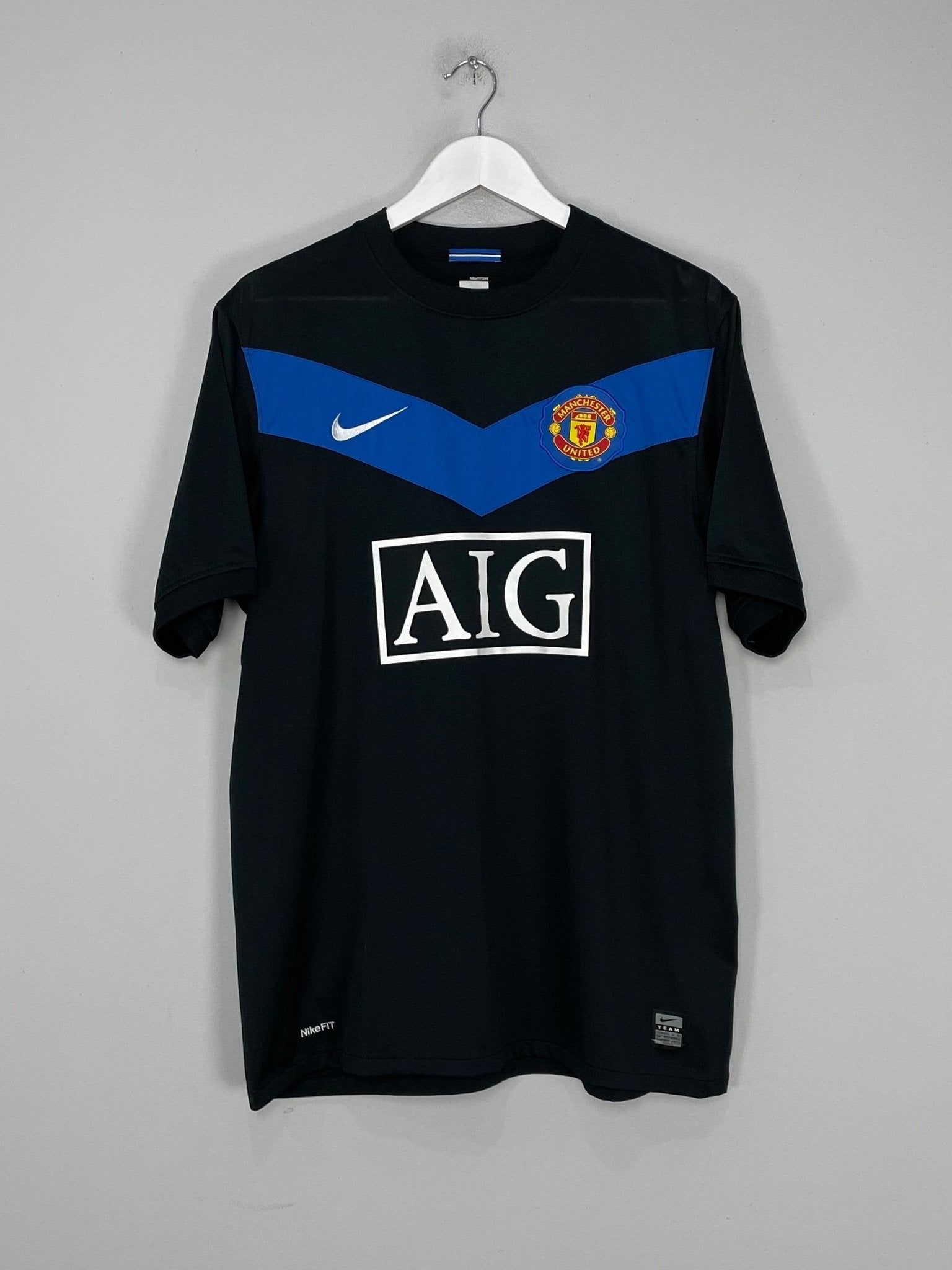 Shop 2009/10 MANCHESTER UNITED ROONEY #10 AWAY SHIRT (L) NIKE, classic football shirts, vintage football shirts & retro soccer jerseys at Cult Kits