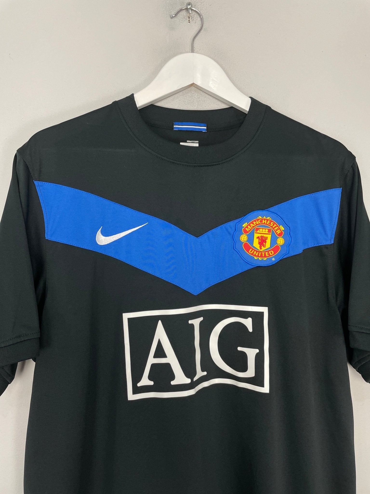Shop 2009/10 MANCHESTER UNITED ROONEY #10 AWAY SHIRT (L) NIKE, classic football shirts, vintage football shirts & retro soccer jerseys at Cult Kits