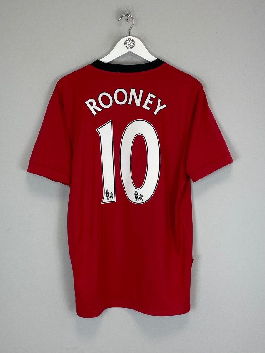 2009/10 MANCHESTER UNITED ROONEY 10 HOME SHIRT (L) NIKE - Cult Kits - Large - Buy Vintage Football Shirts, Authentic Retro Football Shirts For Sale, Classic Football Shirts & Soccer Jersey