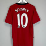 2009/10 MANCHESTER UNITED ROONEY 10 HOME SHIRT (L) NIKE - Cult Kits - Large - Buy Vintage Football Shirts, Authentic Retro Football Shirts For Sale, Classic Football Shirts & Soccer Jersey