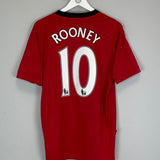 2009/10 MANCHESTER UNITED ROONEY 10 HOME SHIRT (L) NIKE - Cult Kits - Large - Buy Vintage Football Shirts, Authentic Retro Football Shirts For Sale, Classic Football Shirts & Soccer Jersey