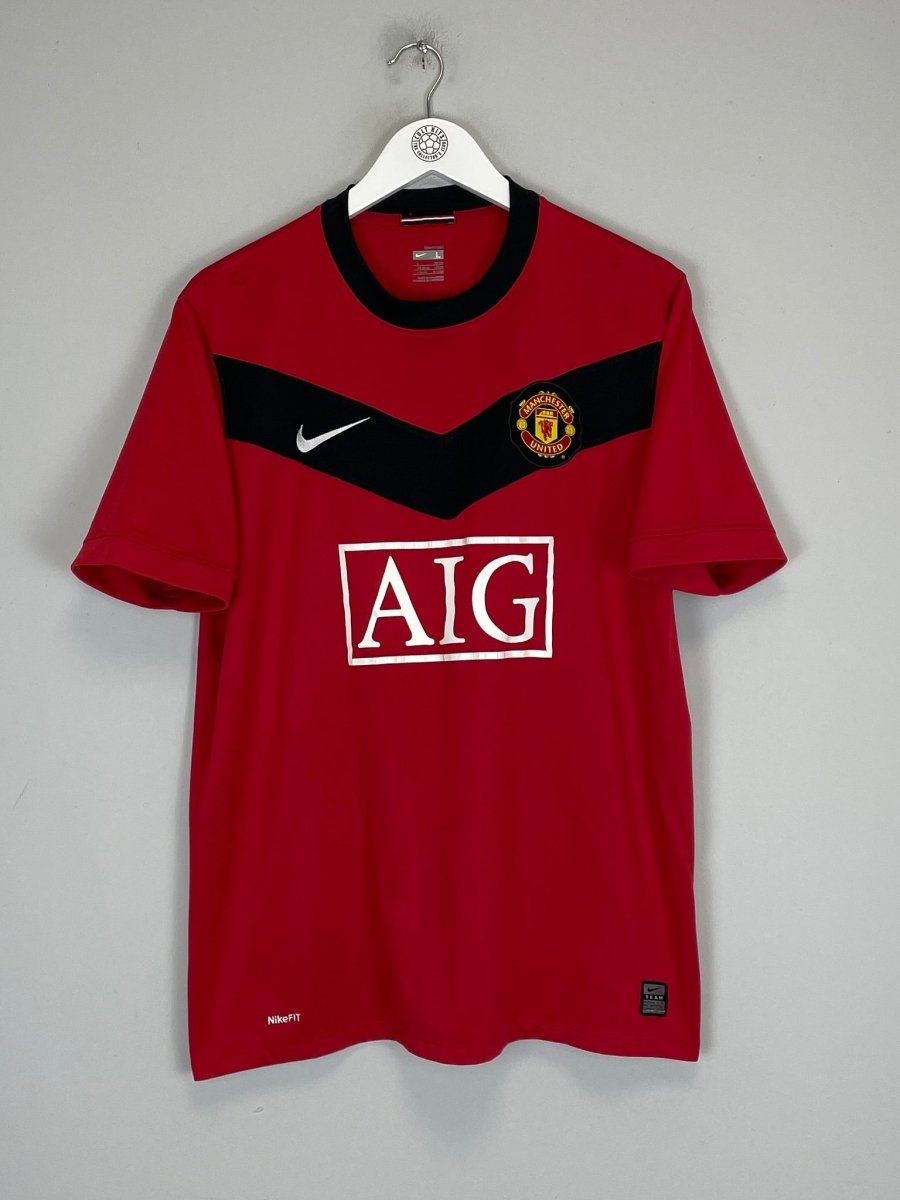 2009/10 MANCHESTER UNITED ROONEY 10 HOME SHIRT (L) NIKE - Cult Kits - Large - Buy Vintage Football Shirts, Authentic Retro Football Shirts For Sale, Classic Football Shirts & Soccer Jersey