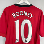 2009/10 MANCHESTER UNITED ROONEY 10 HOME SHIRT (L) NIKE - Cult Kits - Large - Buy Vintage Football Shirts, Authentic Retro Football Shirts For Sale, Classic Football Shirts & Soccer Jersey
