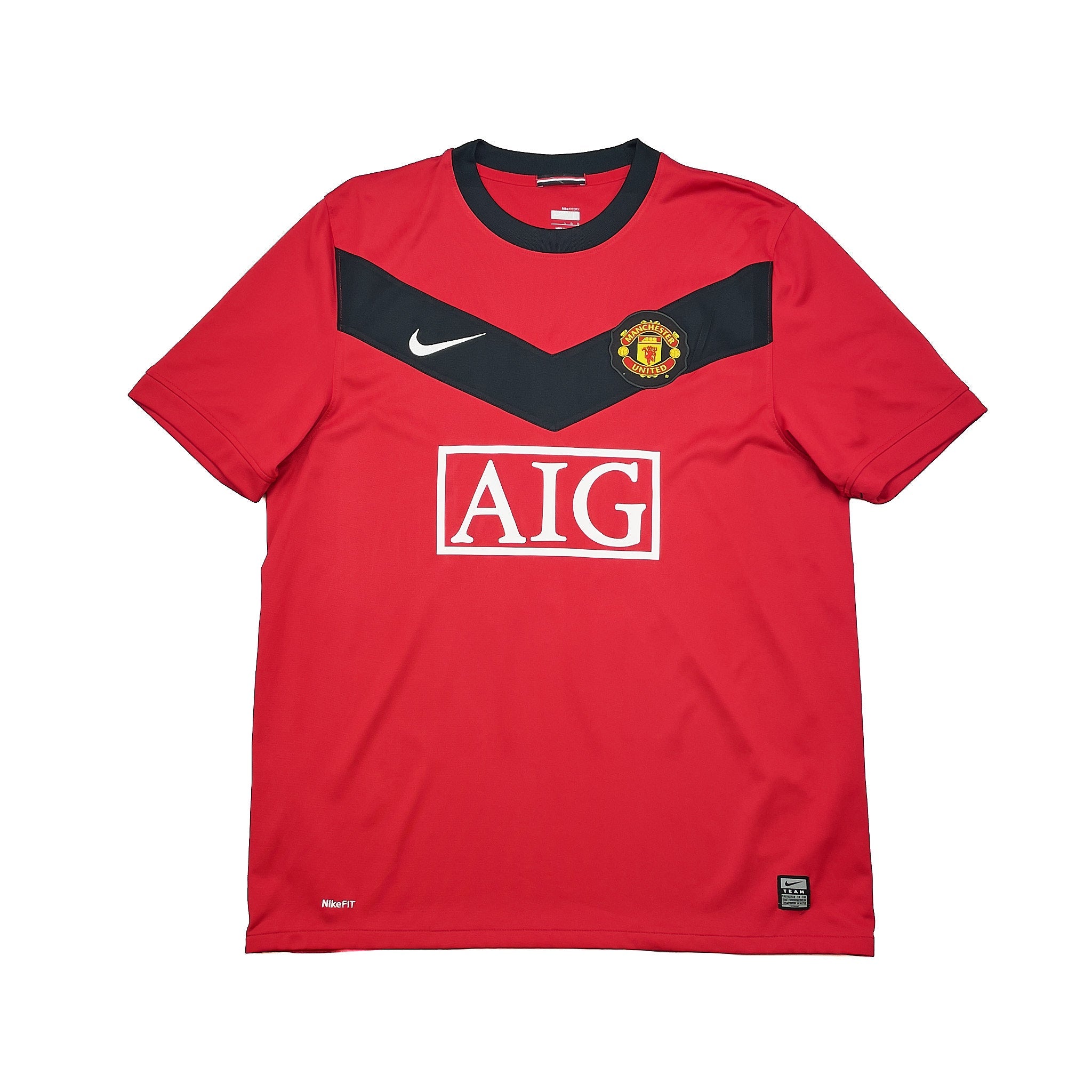 Buy 2009/10 Manchester United Rooney 10 Home Shirt (L) Nike ~ Free worldwide shipping ~ Authentic Vintage Football Shirts from Cult Kits