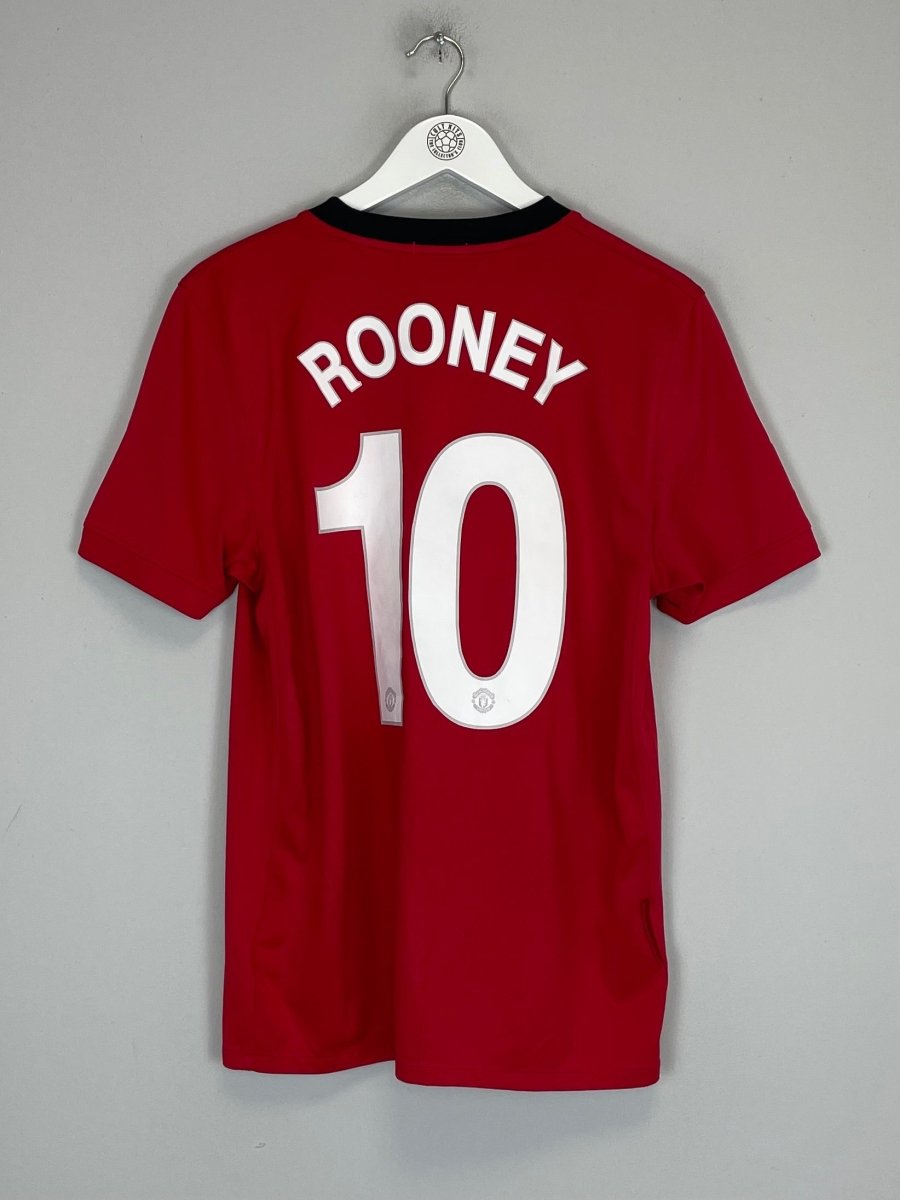 2009/10 MANCHESTER UNITED ROONEY 10 HOME SHIRT (M) NIKE - Cult Kits - Medium - Buy Vintage Football Shirts, Authentic Retro Football Shirts For Sale, Classic Football Shirts & Soccer Jersey
