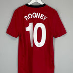 2009/10 MANCHESTER UNITED ROONEY 10 HOME SHIRT (M) NIKE - Cult Kits - Medium - Buy Vintage Football Shirts, Authentic Retro Football Shirts For Sale, Classic Football Shirts & Soccer Jersey