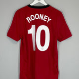 2009/10 MANCHESTER UNITED ROONEY 10 HOME SHIRT (M) NIKE - Cult Kits - Medium - Buy Vintage Football Shirts, Authentic Retro Football Shirts For Sale, Classic Football Shirts & Soccer Jersey