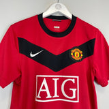2009/10 MANCHESTER UNITED ROONEY 10 HOME SHIRT (M) NIKE - Cult Kits - Medium - Buy Vintage Football Shirts, Authentic Retro Football Shirts For Sale, Classic Football Shirts & Soccer Jersey