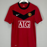 2009/10 MANCHESTER UNITED ROONEY 10 HOME SHIRT (M) NIKE - Cult Kits - Medium - Buy Vintage Football Shirts, Authentic Retro Football Shirts For Sale, Classic Football Shirts & Soccer Jersey