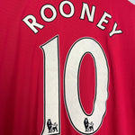 Shop 2009/10 MANCHESTER UNITED ROONEY #10 HOME SHIRT (XL) NIKE, classic football shirts, vintage football shirts & retro soccer jerseys at Cult Kits