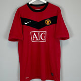 Shop 2009/10 MANCHESTER UNITED ROONEY #10 HOME SHIRT (XL) NIKE, classic football shirts, vintage football shirts & retro soccer jerseys at Cult Kits