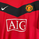 Shop 2009/10 MANCHESTER UNITED ROONEY #10 HOME SHIRT (XL) NIKE, classic football shirts, vintage football shirts & retro soccer jerseys at Cult Kits