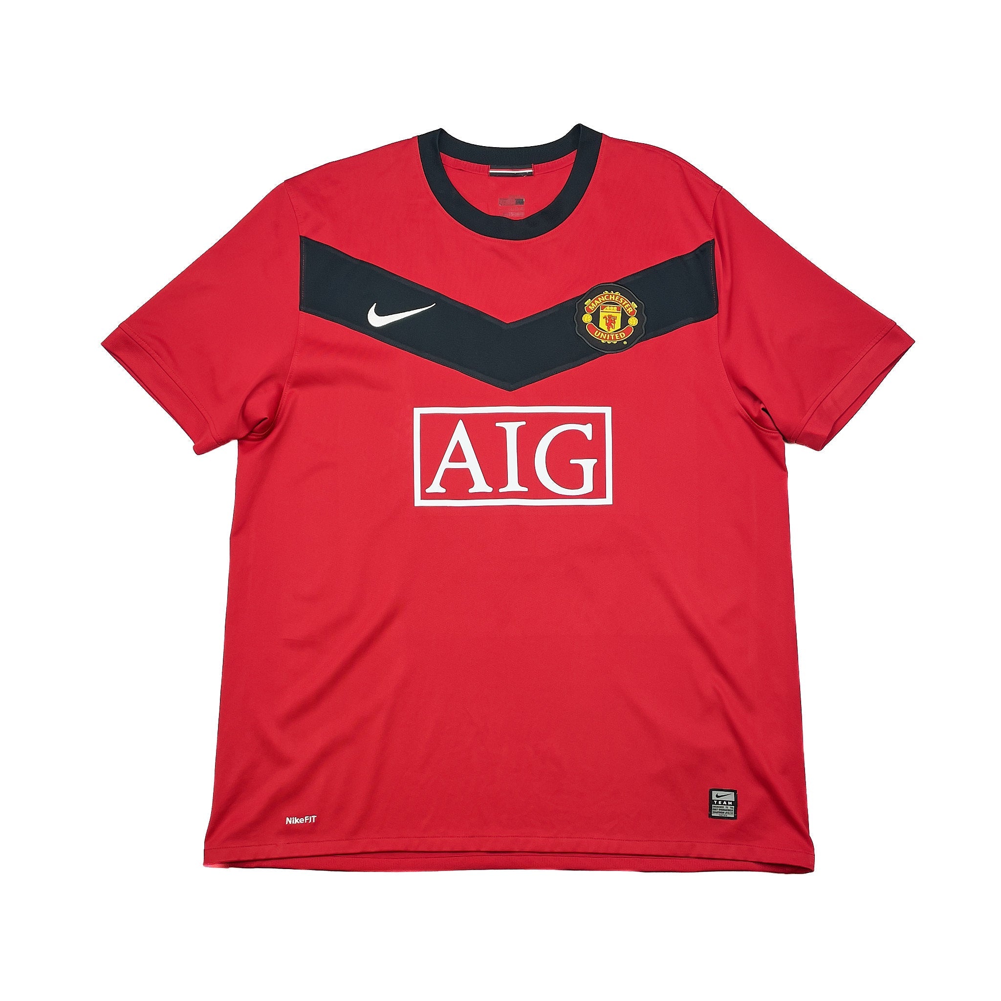 Buy 2009/10 Manchester United Rooney 10 Home Shirt (XL) Nike ~ Free worldwide shipping ~ Authentic Vintage Football Shirts from Cult Kits