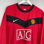2009/10 MANCHESTER UNITED ROONEY 10 L/S HOME SHIRT (M) NIKE - Cult Kits - Medium - Buy Vintage Football Shirts, Authentic Retro Football Shirts For Sale, Classic Football Shirts & Soccer Jersey