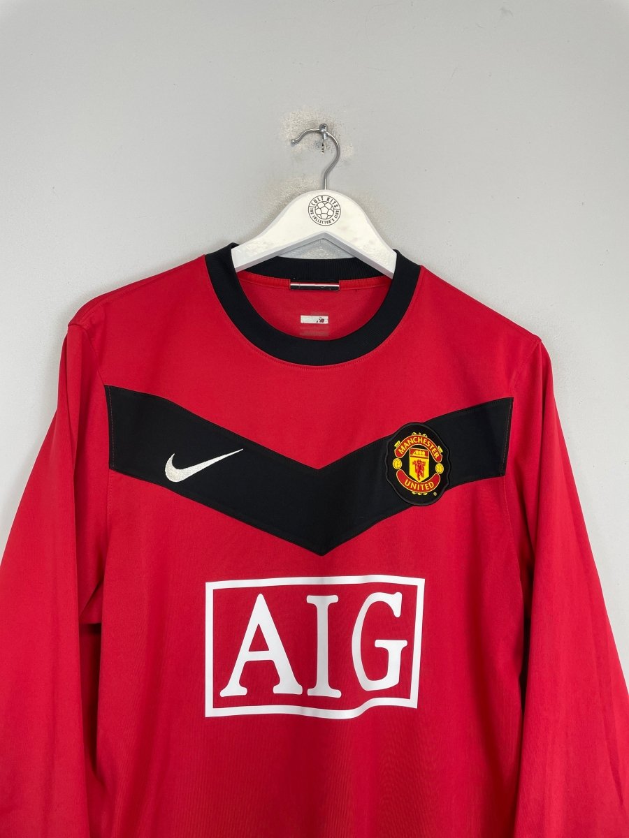 2009/10 MANCHESTER UNITED ROONEY 10 L/S HOME SHIRT (M) NIKE - Cult Kits - Medium - Buy Vintage Football Shirts, Authentic Retro Football Shirts For Sale, Classic Football Shirts & Soccer Jersey