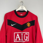 2009/10 MANCHESTER UNITED ROONEY 10 L/S HOME SHIRT (M) NIKE - Cult Kits - Medium - Buy Vintage Football Shirts, Authentic Retro Football Shirts For Sale, Classic Football Shirts & Soccer Jersey