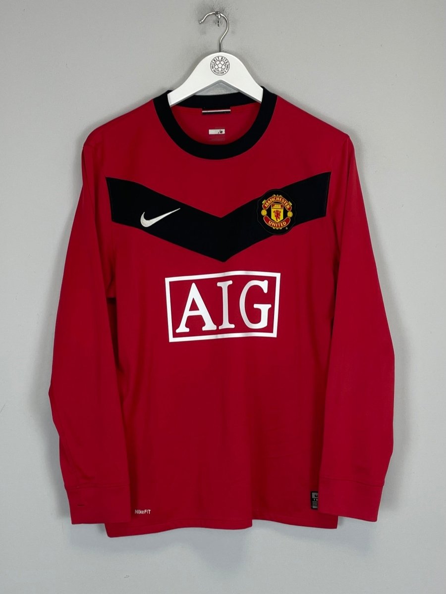 2009/10 MANCHESTER UNITED ROONEY 10 L/S HOME SHIRT (M) NIKE - Cult Kits - Medium - Buy Vintage Football Shirts, Authentic Retro Football Shirts For Sale, Classic Football Shirts & Soccer Jersey