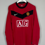 2009/10 MANCHESTER UNITED ROONEY 10 L/S HOME SHIRT (M) NIKE - Cult Kits - Medium - Buy Vintage Football Shirts, Authentic Retro Football Shirts For Sale, Classic Football Shirts & Soccer Jersey