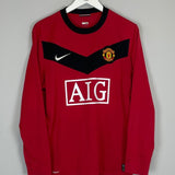 2009/10 MANCHESTER UNITED ROONEY 10 L/S HOME SHIRT (M) NIKE - Cult Kits - Medium - Buy Vintage Football Shirts, Authentic Retro Football Shirts For Sale, Classic Football Shirts & Soccer Jersey