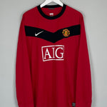 2009/10 MANCHESTER UNITED ROONEY 10 L/S HOME SHIRT (M) NIKE - Cult Kits - Medium - Buy Vintage Football Shirts, Authentic Retro Football Shirts For Sale, Classic Football Shirts & Soccer Jersey