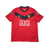 Buy 2009/10 Manchester United Scholes 18 Home Shirt (L) Nike ~ Free worldwide shipping ~ Authentic Vintage Football Shirts from Cult Kits