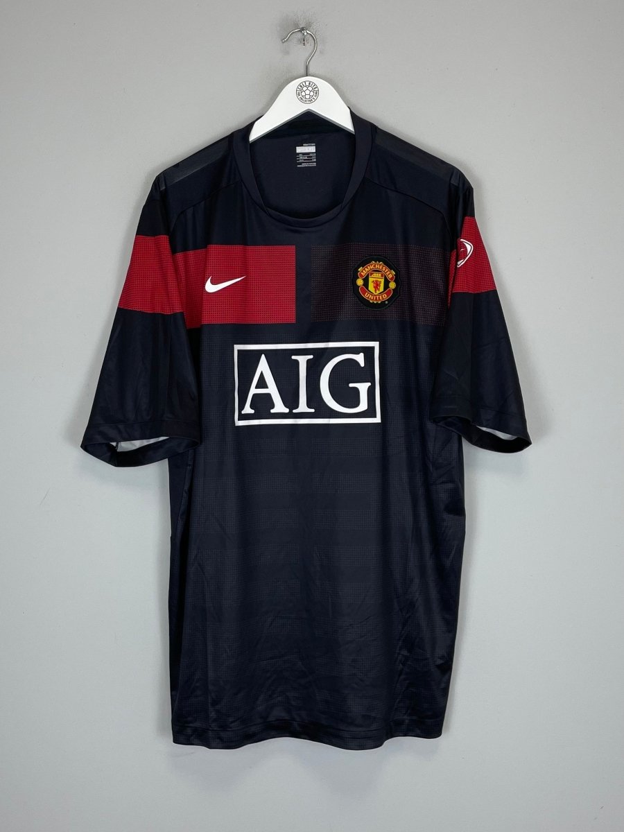 2009/10 MANCHESTER UNITED TRAINING SHIRT (XXL) NIKE - Cult Kits - XXL - Buy Vintage Football Shirts, Authentic Retro Football Shirts For Sale, Classic Football Shirts & Soccer Jersey