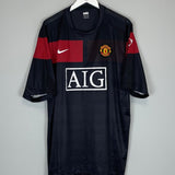 2009/10 MANCHESTER UNITED TRAINING SHIRT (XXL) NIKE - Cult Kits - XXL - Buy Vintage Football Shirts, Authentic Retro Football Shirts For Sale, Classic Football Shirts & Soccer Jersey