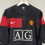 2009/10 MANCHESTER UNITED TRAINING SHIRT (XXL) NIKE - Cult Kits - XXL - Buy Vintage Football Shirts, Authentic Retro Football Shirts For Sale, Classic Football Shirts & Soccer Jersey