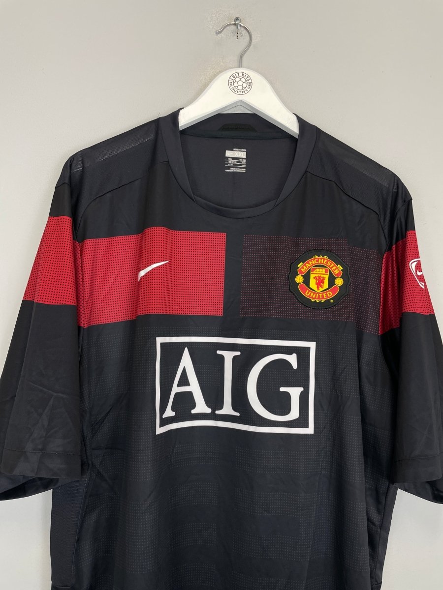 2009/10 MANCHESTER UNITED TRAINING SHIRT (XXL) NIKE - Cult Kits - XXL - Buy Vintage Football Shirts, Authentic Retro Football Shirts For Sale, Classic Football Shirts & Soccer Jersey