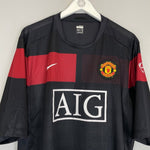 2009/10 MANCHESTER UNITED TRAINING SHIRT (XXL) NIKE - Cult Kits - XXL - Buy Vintage Football Shirts, Authentic Retro Football Shirts For Sale, Classic Football Shirts & Soccer Jersey