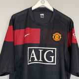 2009/10 MANCHESTER UNITED TRAINING SHIRT (XXL) NIKE - Cult Kits - XXL - Buy Vintage Football Shirts, Authentic Retro Football Shirts For Sale, Classic Football Shirts & Soccer Jersey