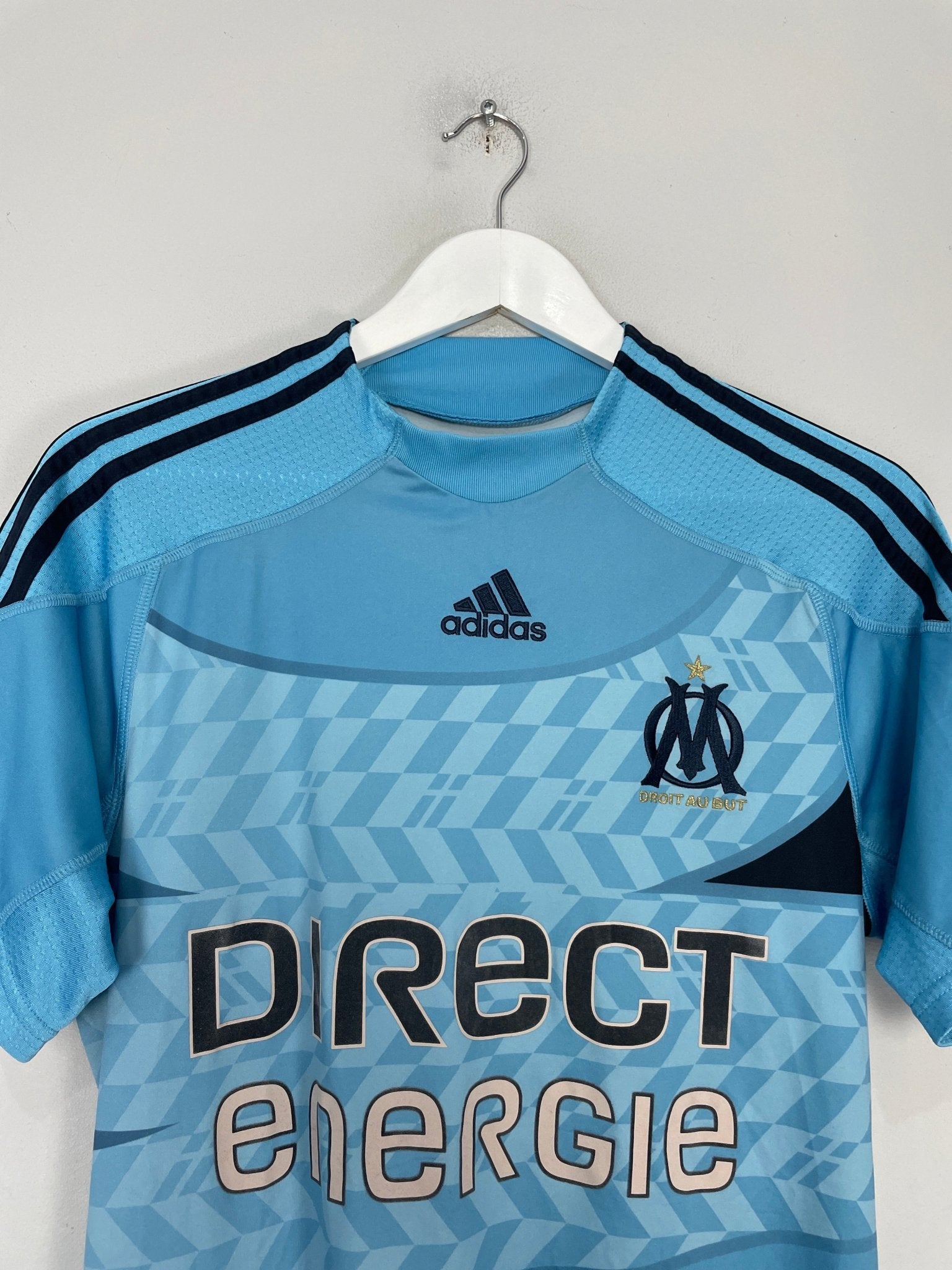 Shop 2009/10 MARSEILLE AWAY SHIRT (S) ADIDAS, classic football shirts, vintage football shirts & retro soccer jerseys at Cult Kits
