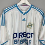 Shop 2009/10 MARSEILLE HOME SHIRT (XL) ADIDAS, classic football shirts, vintage football shirts & retro soccer jerseys at Cult Kits