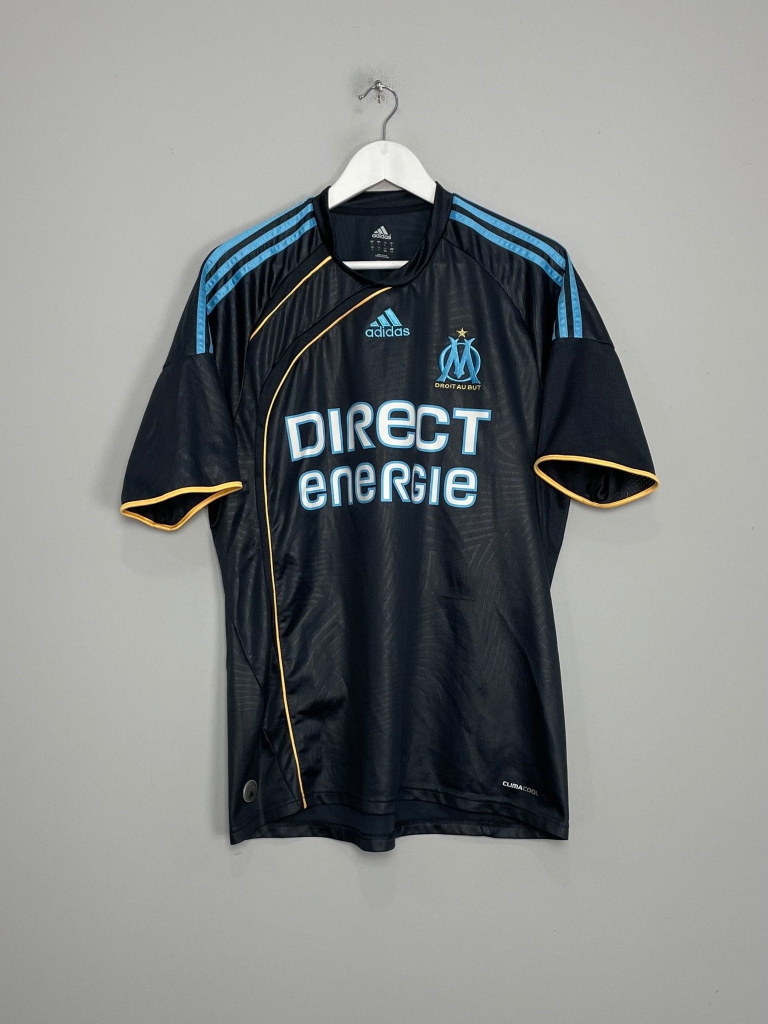 Shop 2009/10 MARSEILLE THIRD SHIRT (L) ADIDAS, classic football shirts, vintage football shirts & retro soccer jerseys at Cult Kits