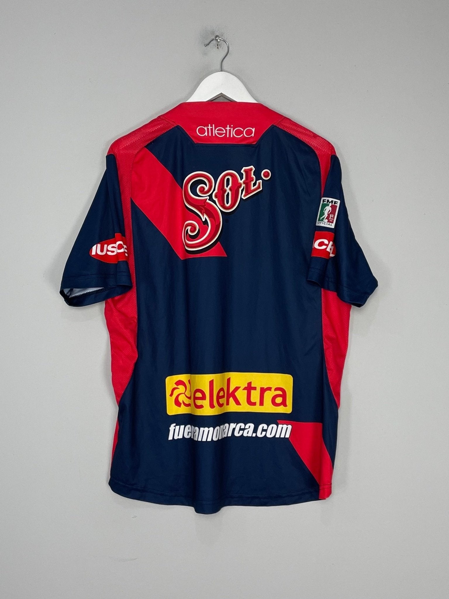 Shop 2009/10 MONARCAS MORELIA AWAY SHIRT (L) ATLETICA, classic football shirts, vintage football shirts & retro soccer jerseys at Cult Kits