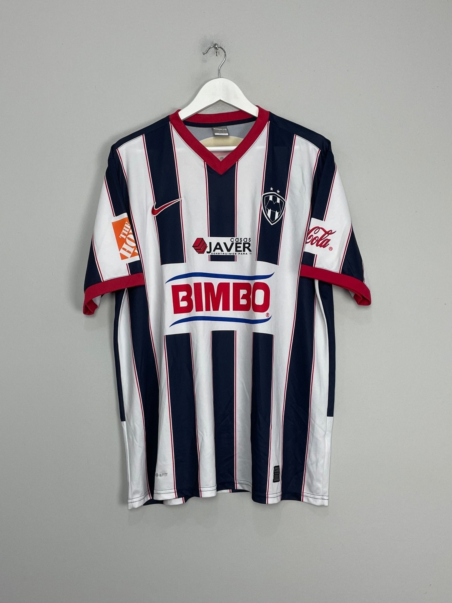 Shop 2009/10 MONTERREY HOME SHIRT (XL) NIKE, classic football shirts, vintage football shirts & retro soccer jerseys at Cult Kits