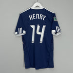 Shop 2009/10 NEW YORK RED BULLS HENRY #14 AWAY SHIRT (M) ADIDAS, classic football shirts, vintage football shirts & retro soccer jerseys at Cult Kits