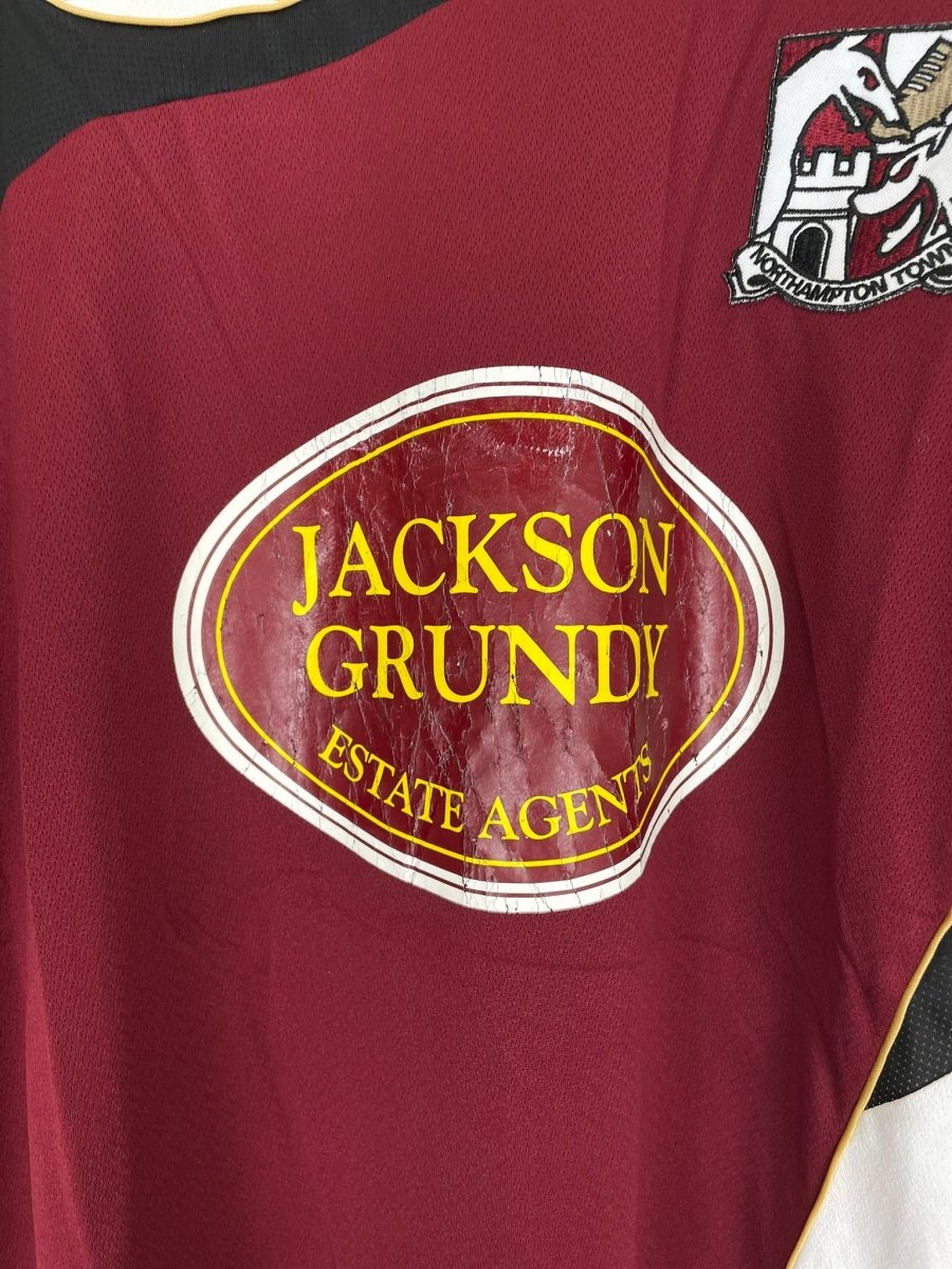 2009/10 NORTHAMPTON TOWN HOME SHIRT (XL) ERREA - Cult Kits - XL - Buy Vintage Football Shirts, Authentic Retro Football Shirts For Sale, Classic Football Shirts & Soccer Jersey