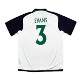 Buy 2009/10 Northern Ireland Evans 3 Away Shirt (L) Umbro ~ Free worldwide shipping ~ Authentic Vintage Football Shirts from Cult Kits