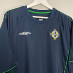 Shop 2009/10 NORTHERN IRELAND TRAINING SHIRT (XXL) UMBRO, classic football shirts, vintage football shirts & retro soccer jerseys at Cult Kits