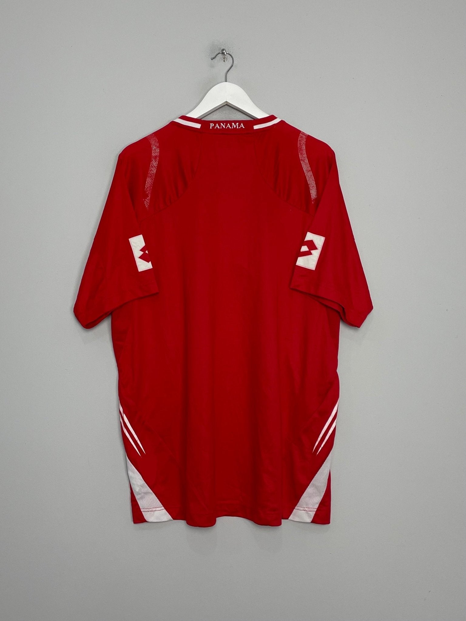 Shop 2009/10 PANAMA HOME SHIRT (XL) LOTTO, classic football shirts, vintage football shirts & retro soccer jerseys at Cult Kits